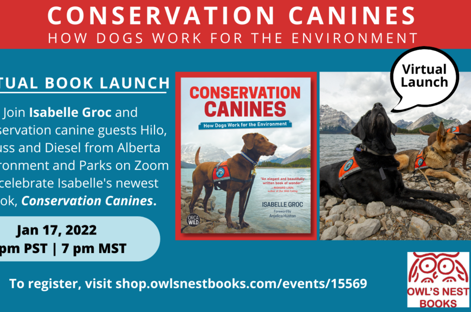 A New Year for Conservation Canines: Virtual book launch